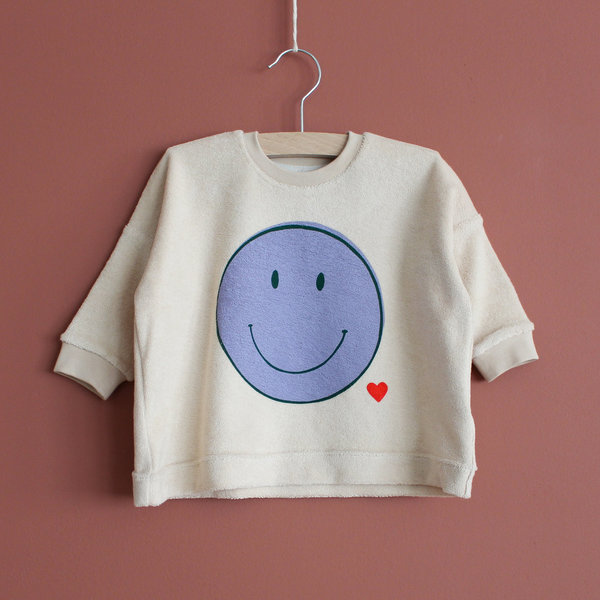 Frotteesweater SMILEY 62/68